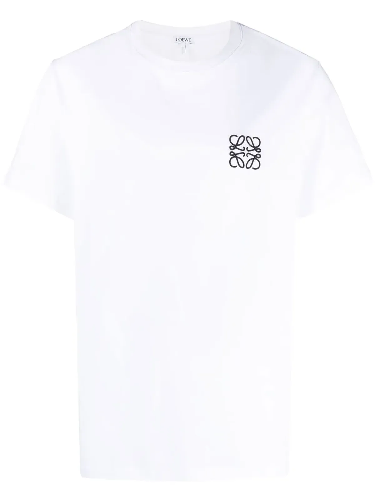 LOEWE コットン刺繍ロゴTシャツ - 画像1