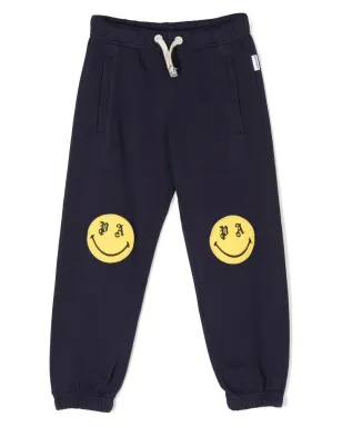 Palm Angels Kids スマイリープリント トラックパンツ - サムネイル1