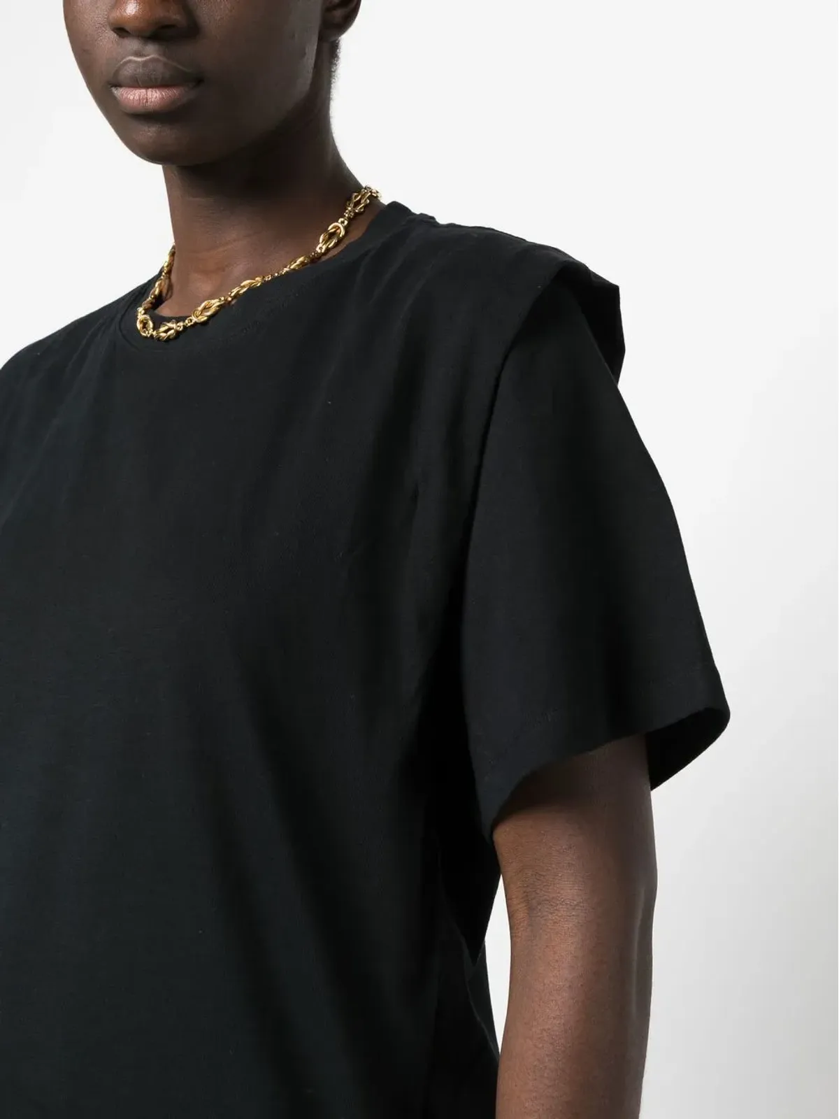 ISABEL MARANT Zelitos オーガニックコットン Tシャツ - 画像5