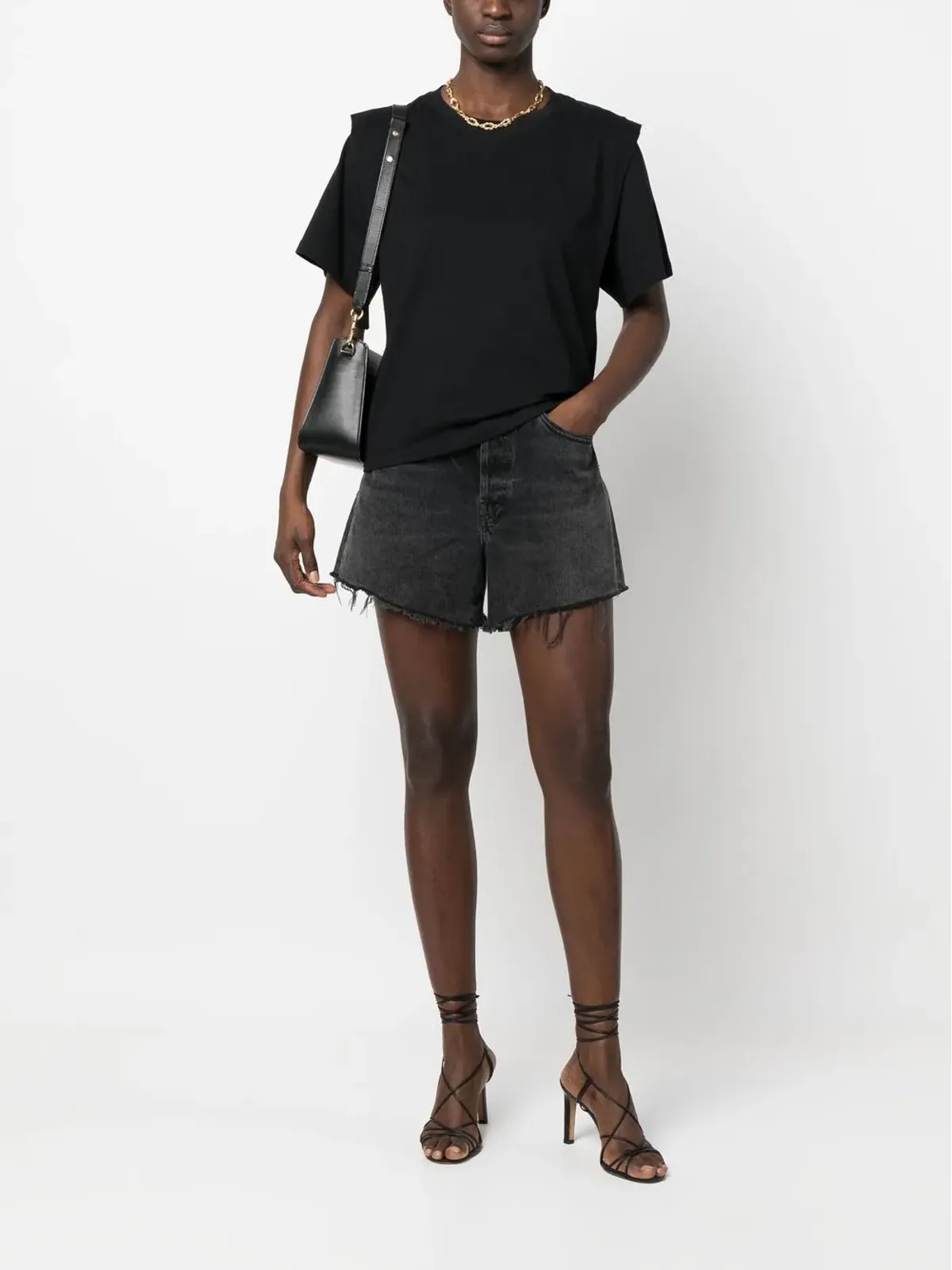 ISABEL MARANT Zelitos オーガニックコットン Tシャツ - 画像2