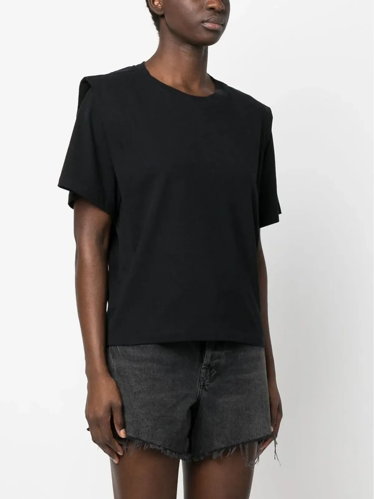 ISABEL MARANT Zelitos オーガニックコットン Tシャツ - 画像3