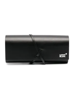 Montblanc ロゴプレート スクエアフレーム サングラス - サムネイル4