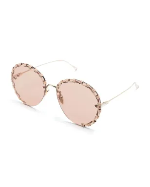 Chloé Eyewear Idora round-frame sunglasses - Gold - サムネイル2