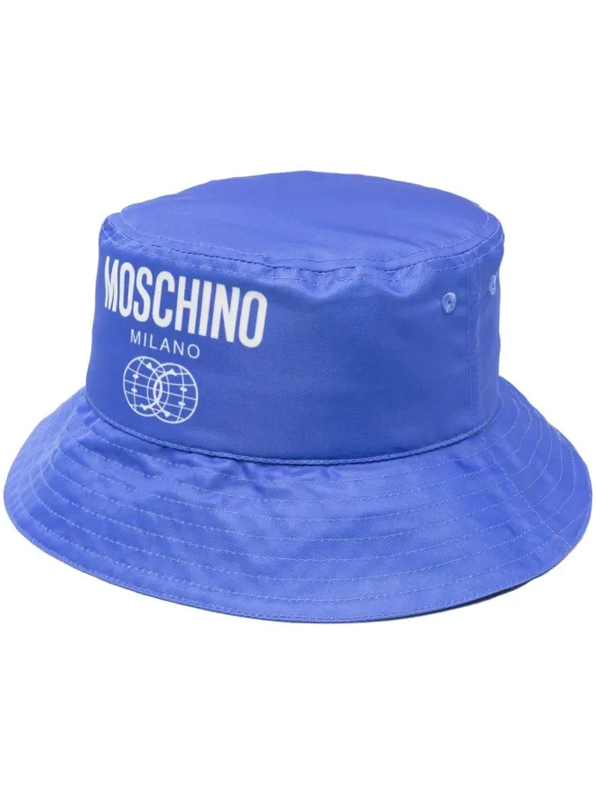 Moschino Moschino ロゴプリント バケットハットの商品画像