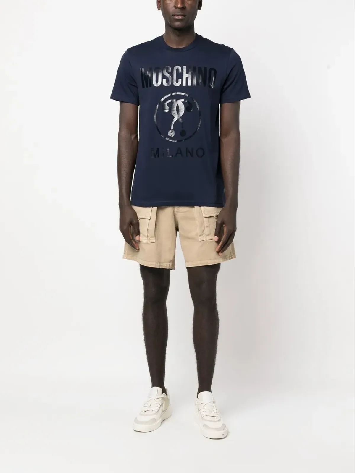 Moschino Dリングディテール カーゴショーツ - 画像2