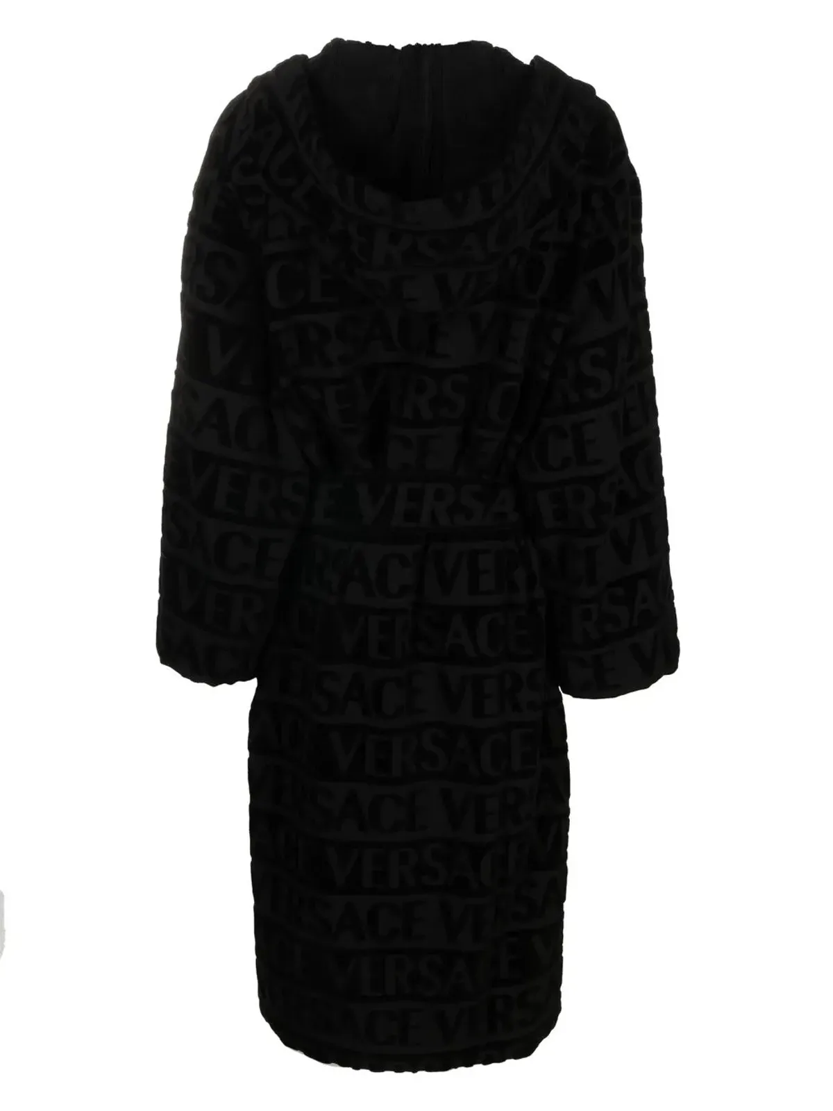 Versace ロゴ入り タオル地 ベルト付き ローブ - 画像2