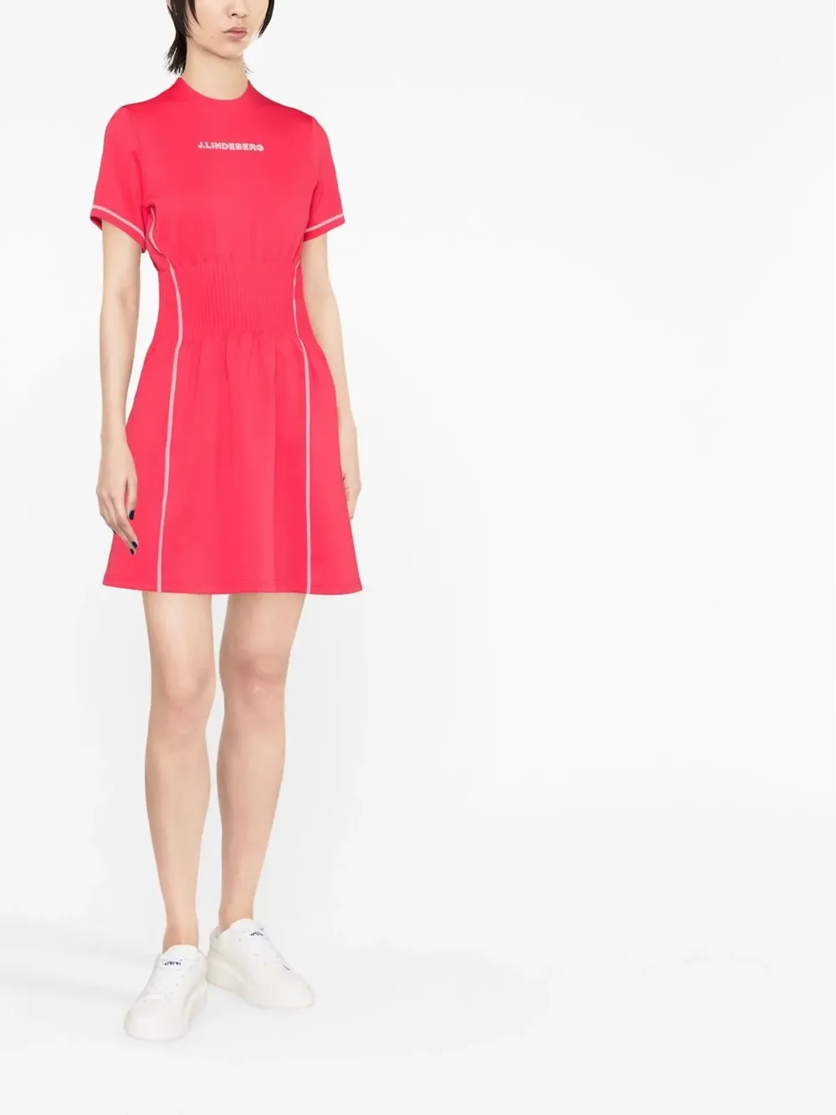 J.Lindeberg Krystal スモックウエストドレス - 画像2