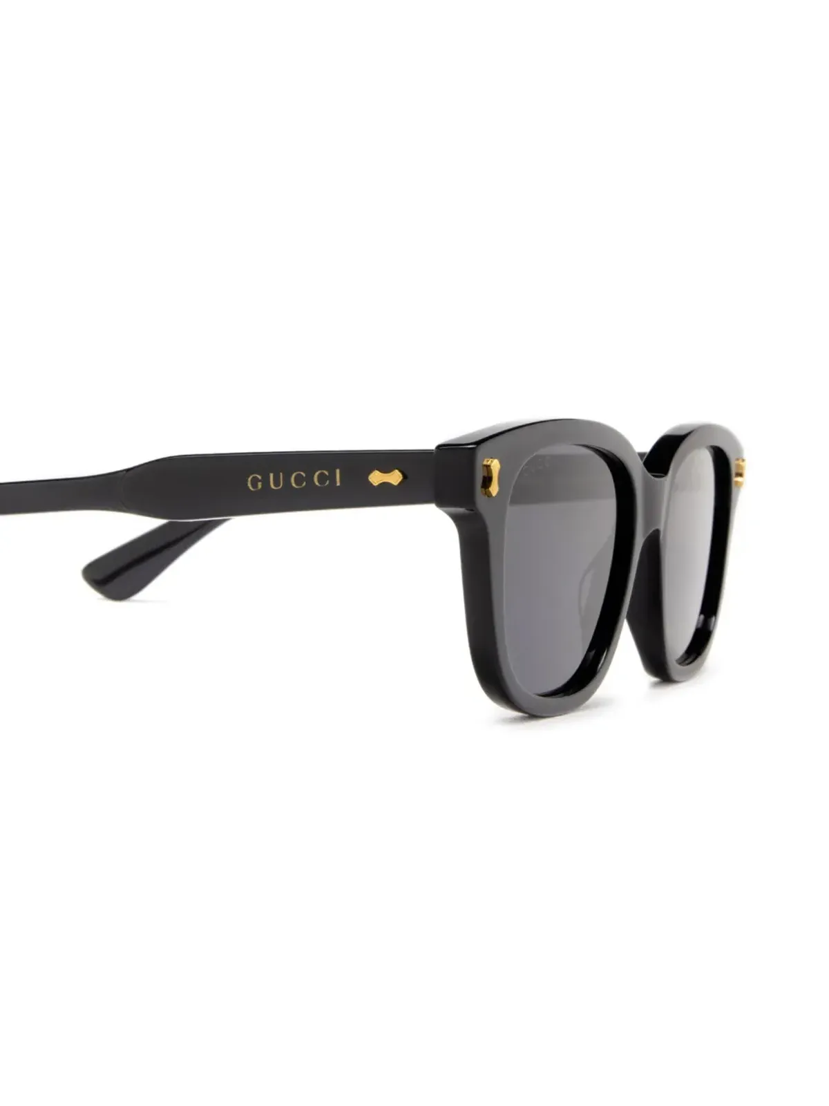 Gucci Eyewear ロゴアームディテール サングラス - 画像3