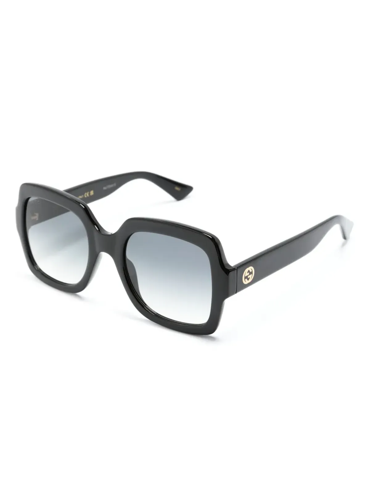 Gucci Eyewear オーバーサイズ ロゴアーム サングラス - 画像2