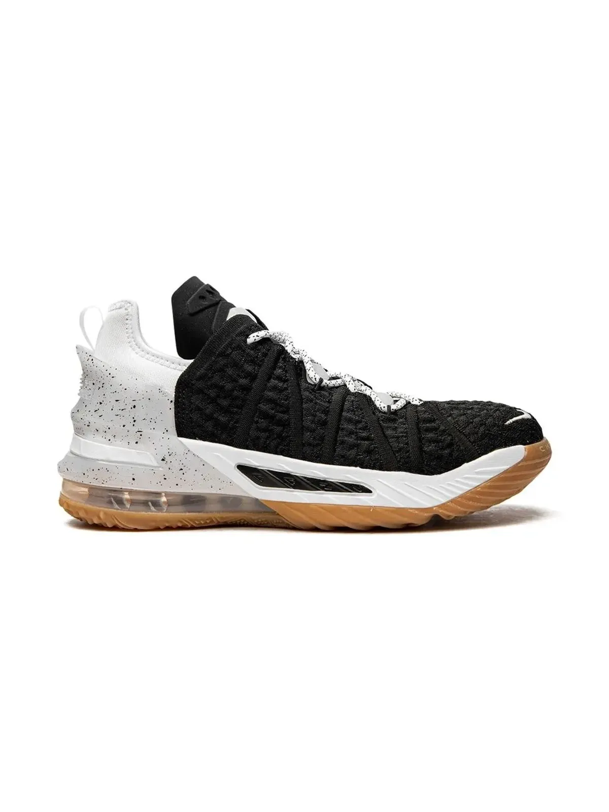 Nike Kids レブロン 18 パネルドスニーカー - 画像2