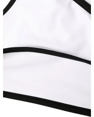 Noire Swimwear クロスストラップ バルコネット ビキニセット - サムネイル3