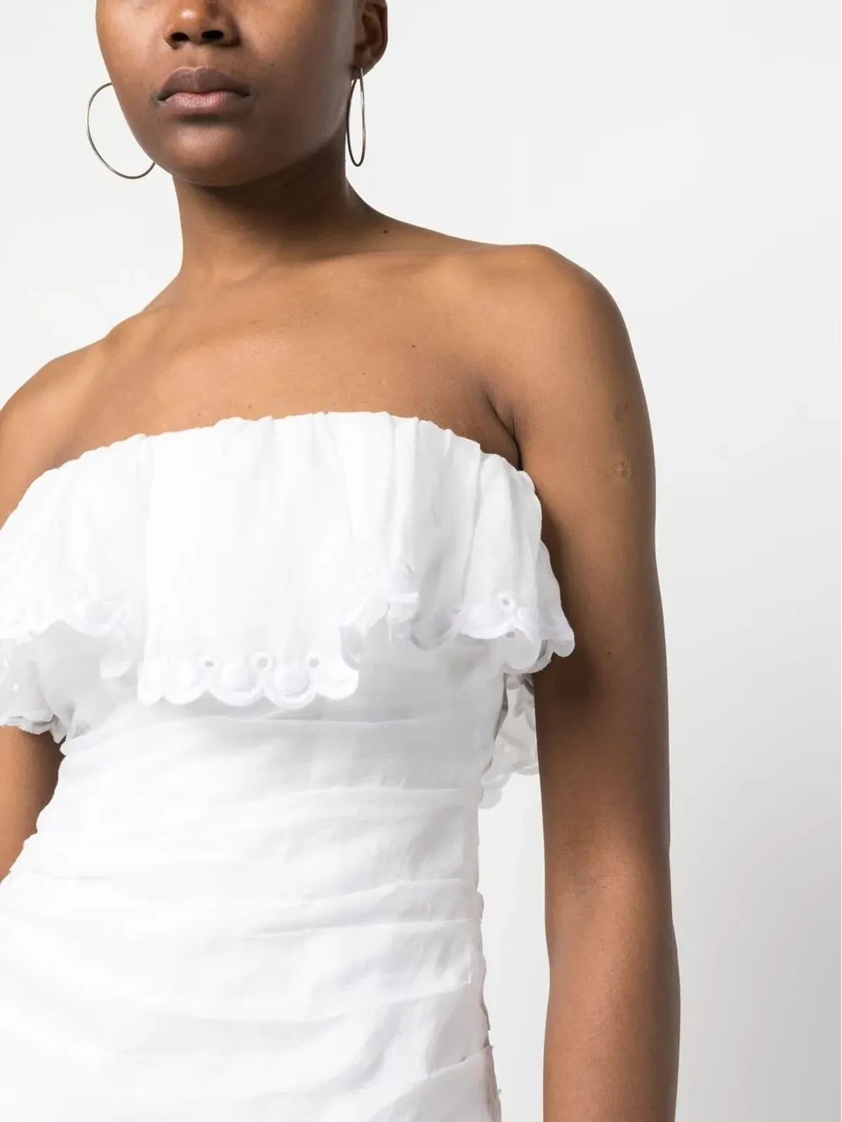 ISABEL MARANT Orma オフショルダートップ - White - 画像5