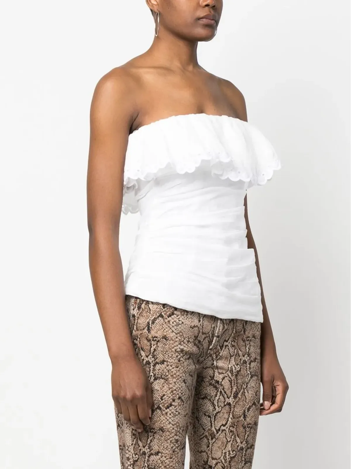ISABEL MARANT Orma オフショルダートップ - White - 画像3