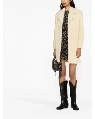 MARANT ÉTOILE Dulce floral-print ミニドレス - ブラック - サムネイル2