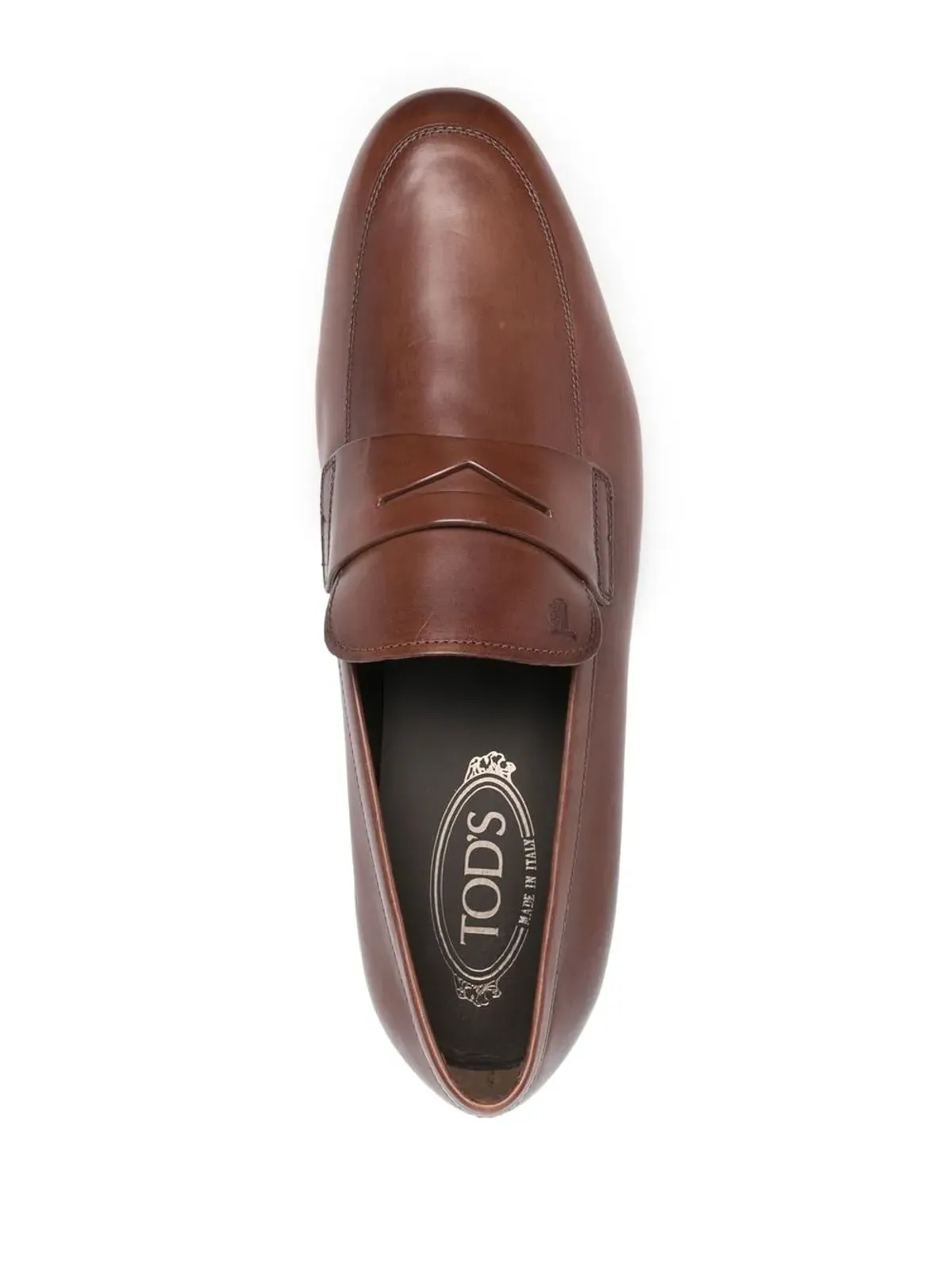 Tod's ペニーストラップ レザーローファー - 画像4