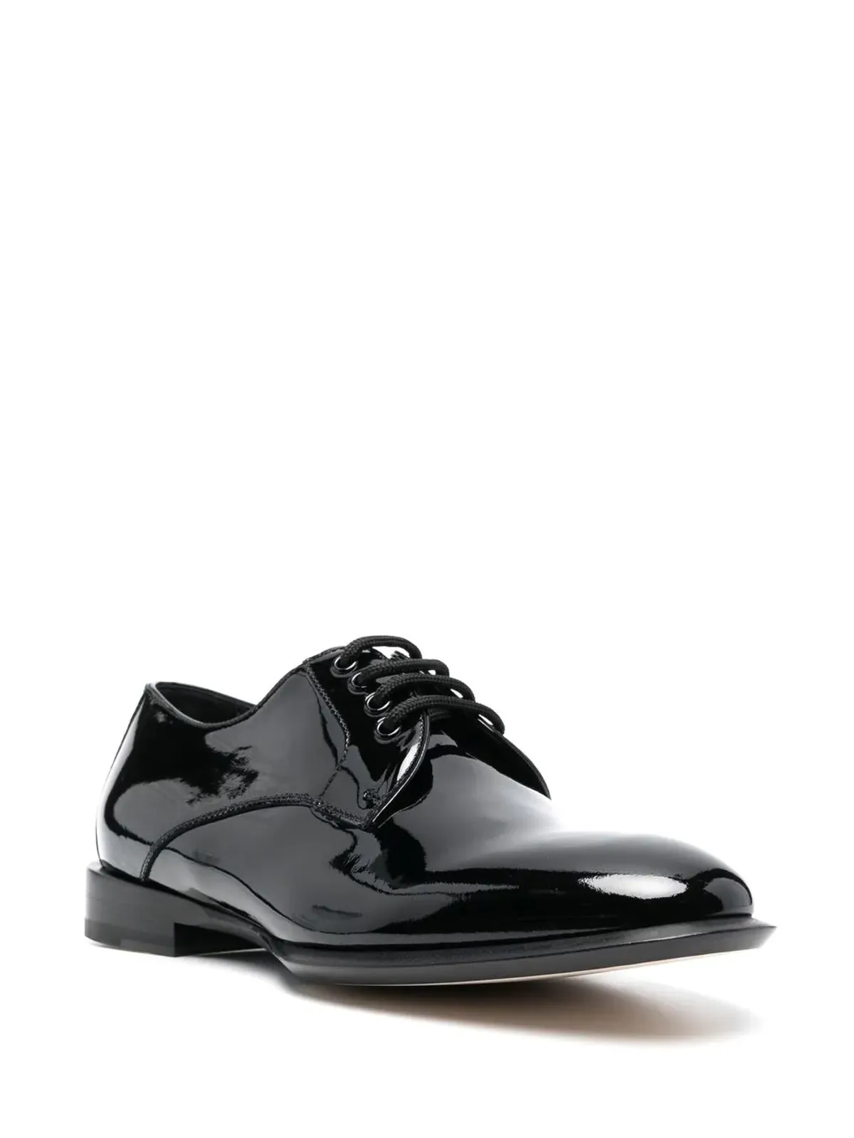 Alexander McQueen パテントレザー オックスフォードシューズ - 画像2