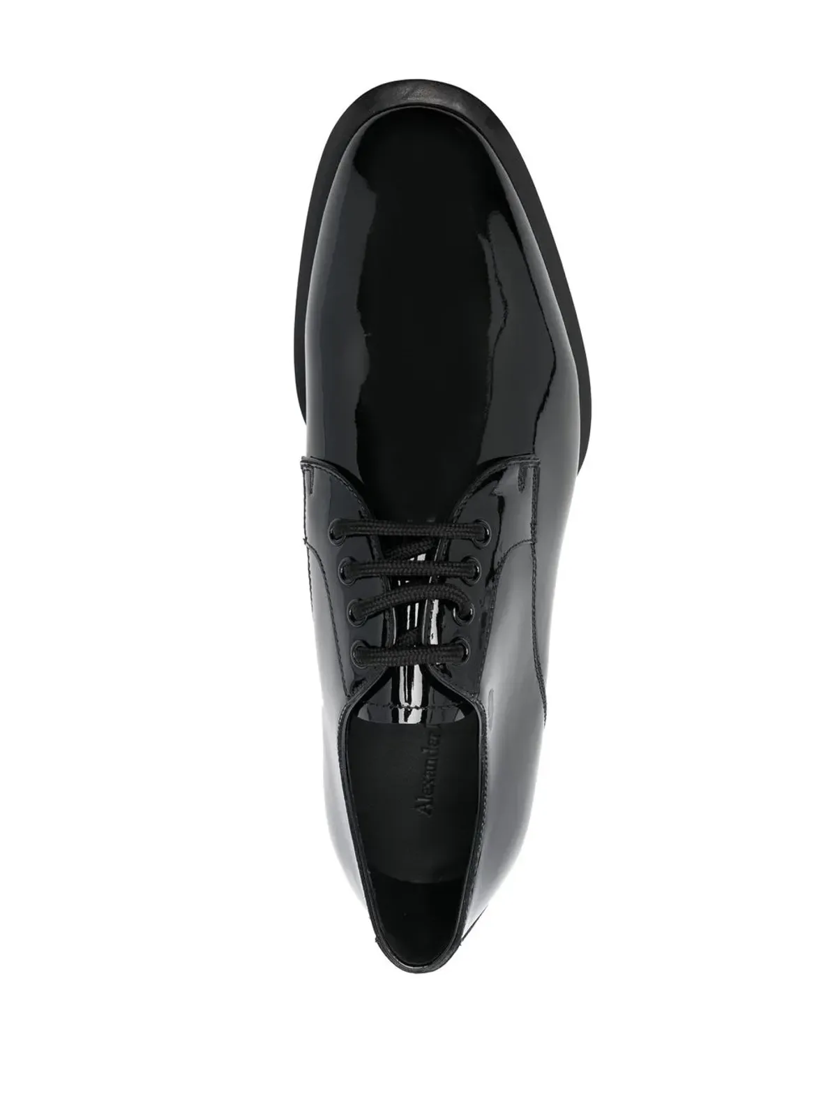 Alexander McQueen パテントレザー オックスフォードシューズ - 画像4