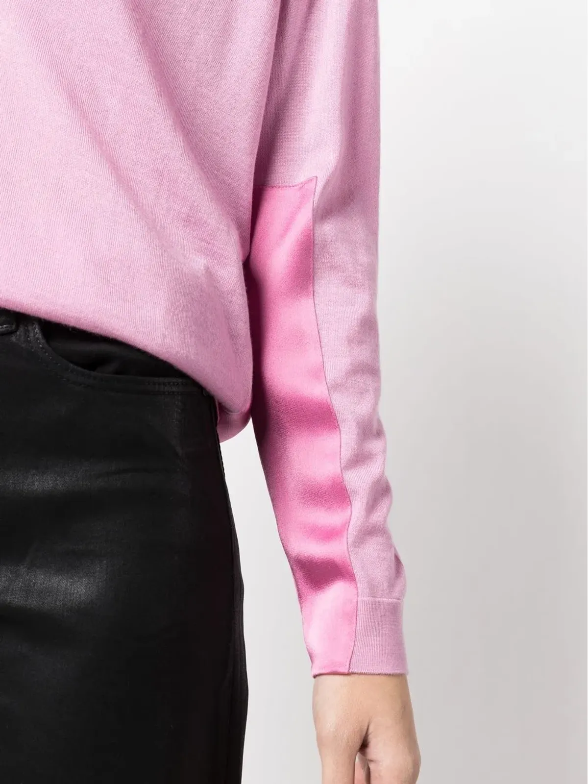 TOM FORD ファインニット パネルドトップ ピンク - 画像5