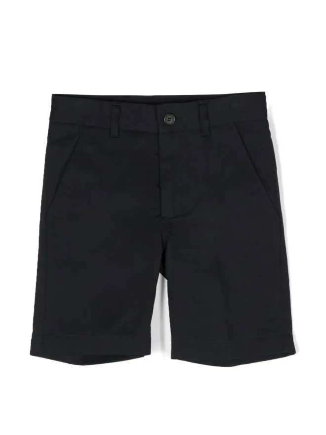 Bonpoint Bonpoint Calvin cotton shorts - Blueの商品画像