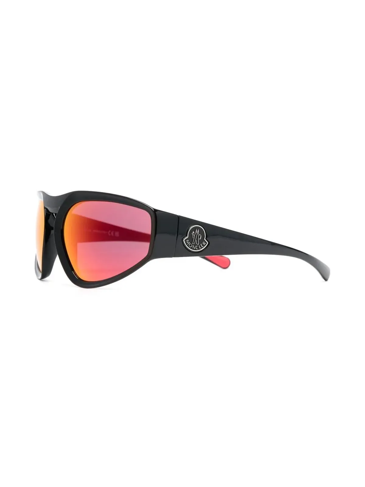 Moncler Eyewear ペントグラ・シールドフレーム サングラス - 画像2