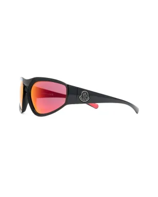 Moncler Eyewear ペントグラ・シールドフレーム サングラス - サムネイル2