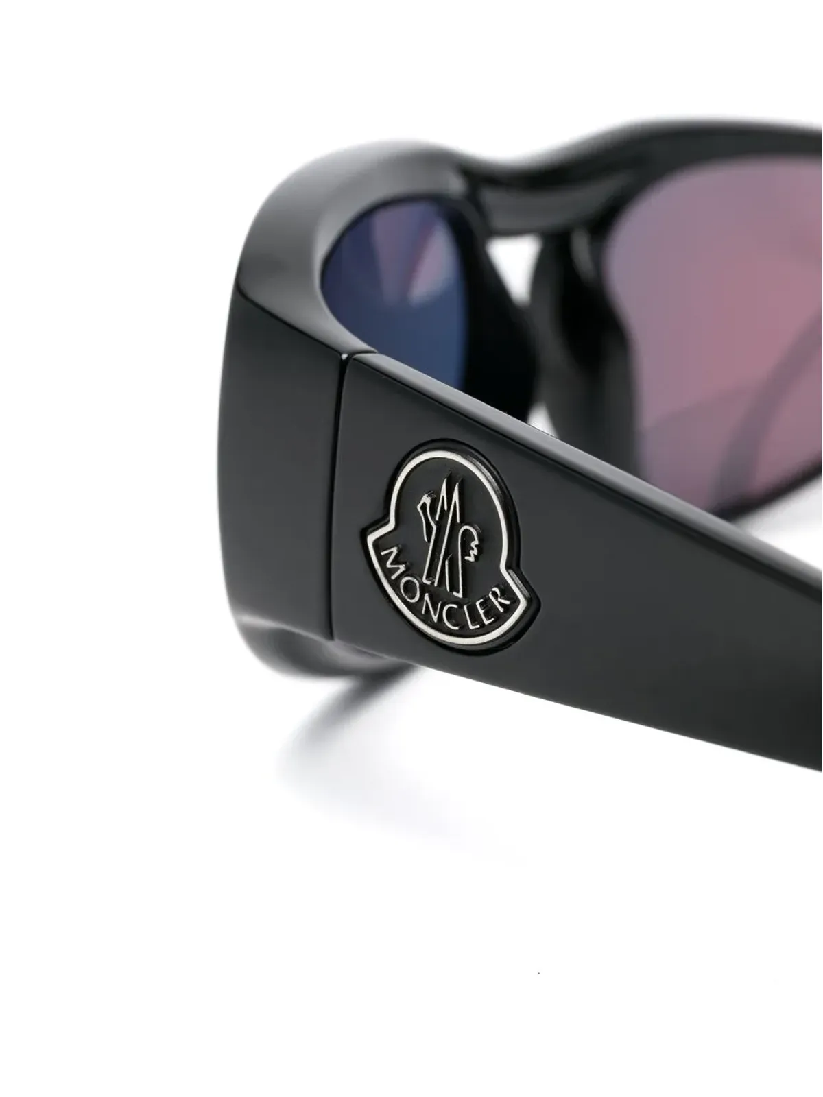 Moncler Eyewear ペントグラ・シールドフレーム サングラス - 画像3
