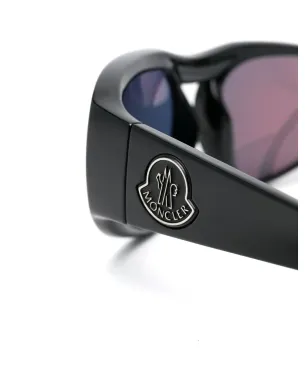 Moncler Eyewear ペントグラ・シールドフレーム サングラス - サムネイル3