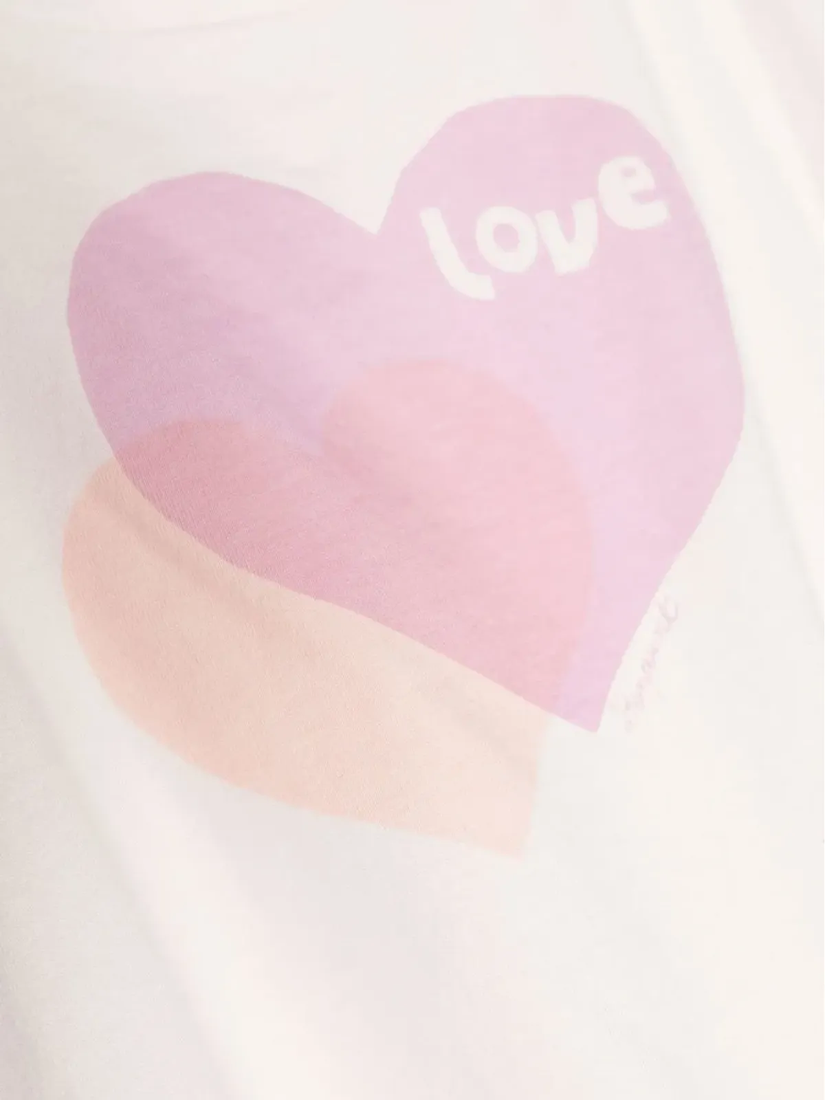 Bonpoint Alcala heart-print T-shirt - 画像3