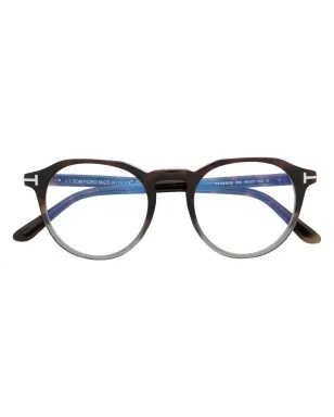 TOM FORD Eyewear 丸型フレーム眼鏡 - サムネイル1