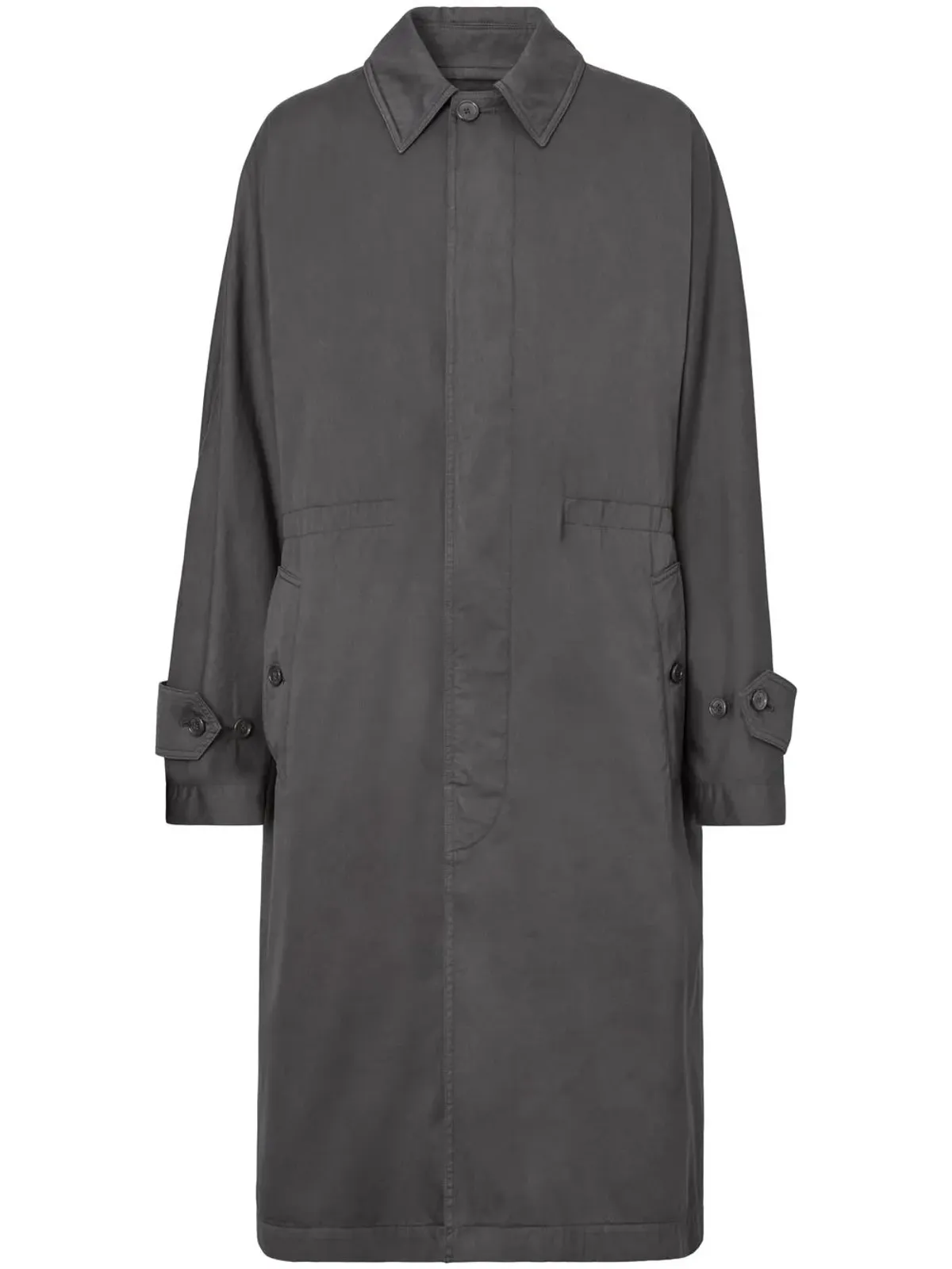 Burberry コットンツイルコート グレー - 画像1