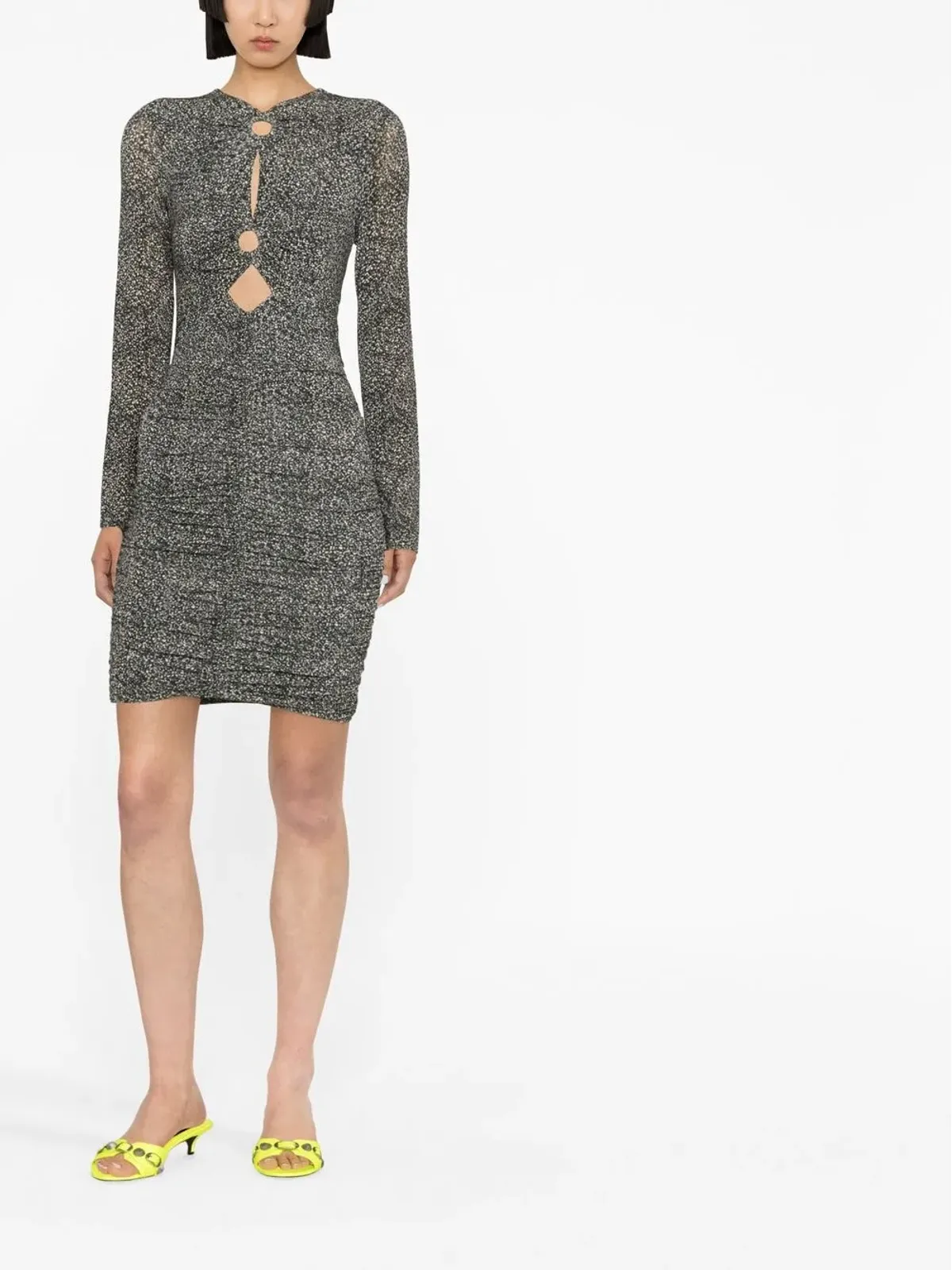 ISABEL MARANT ジャナ カットアウト ミニドレス - 画像2