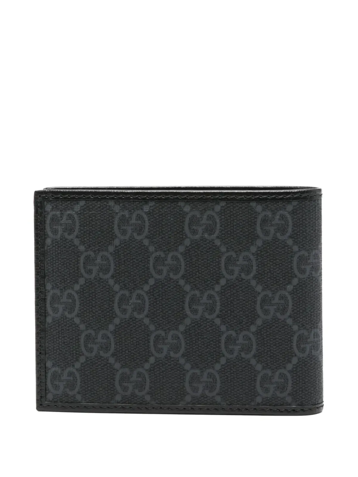 Gucci GG Supreme キャンバス ウォレット ブラック - 画像2