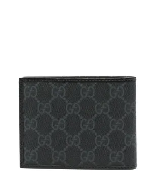 Gucci GG Supreme キャンバス ウォレット ブラック - サムネイル2