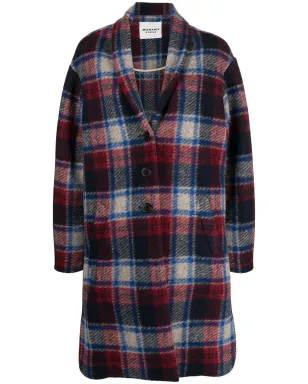 MARANT ÉTOILE ガブリエル チェックコート - サムネイル1