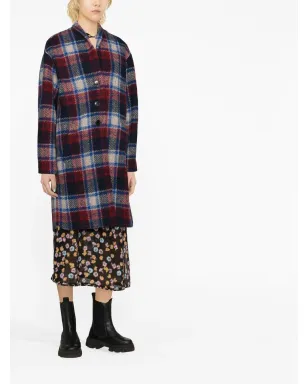 MARANT ÉTOILE ガブリエル チェックコート - サムネイル2