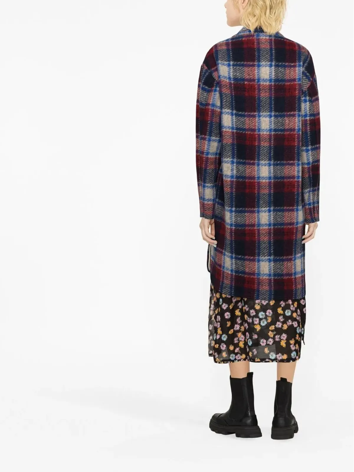 MARANT ÉTOILE ガブリエル チェックコート - 画像4