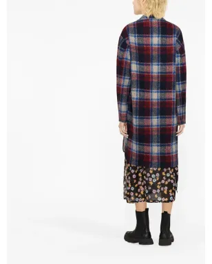 MARANT ÉTOILE ガブリエル チェックコート - サムネイル4