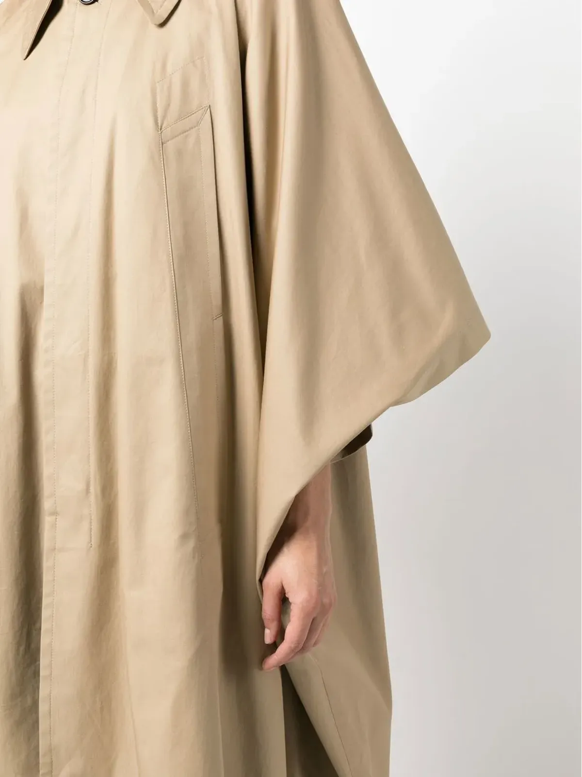 MM6 Maison Margiela シングルブレスト トレンチコート - 画像5