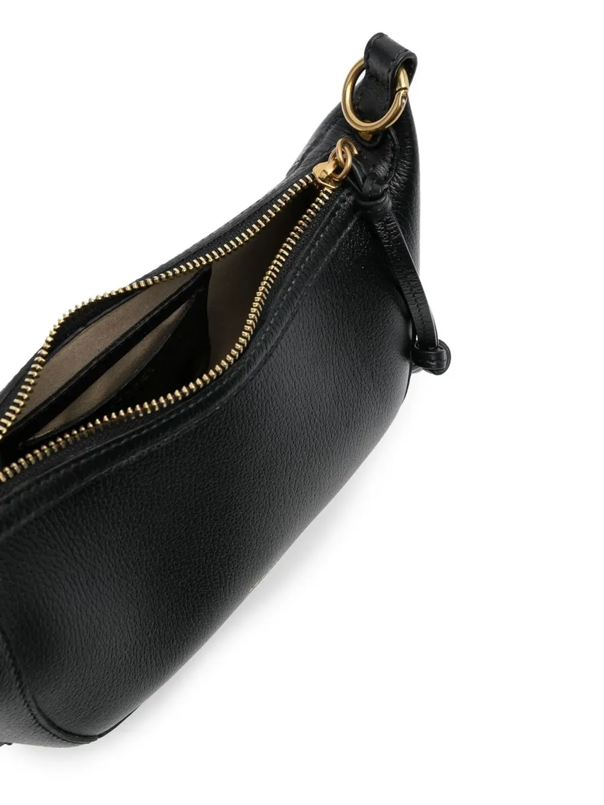 ISABEL MARANT Oskan Moon レザー ショルダーバッグ ブラック - 画像5