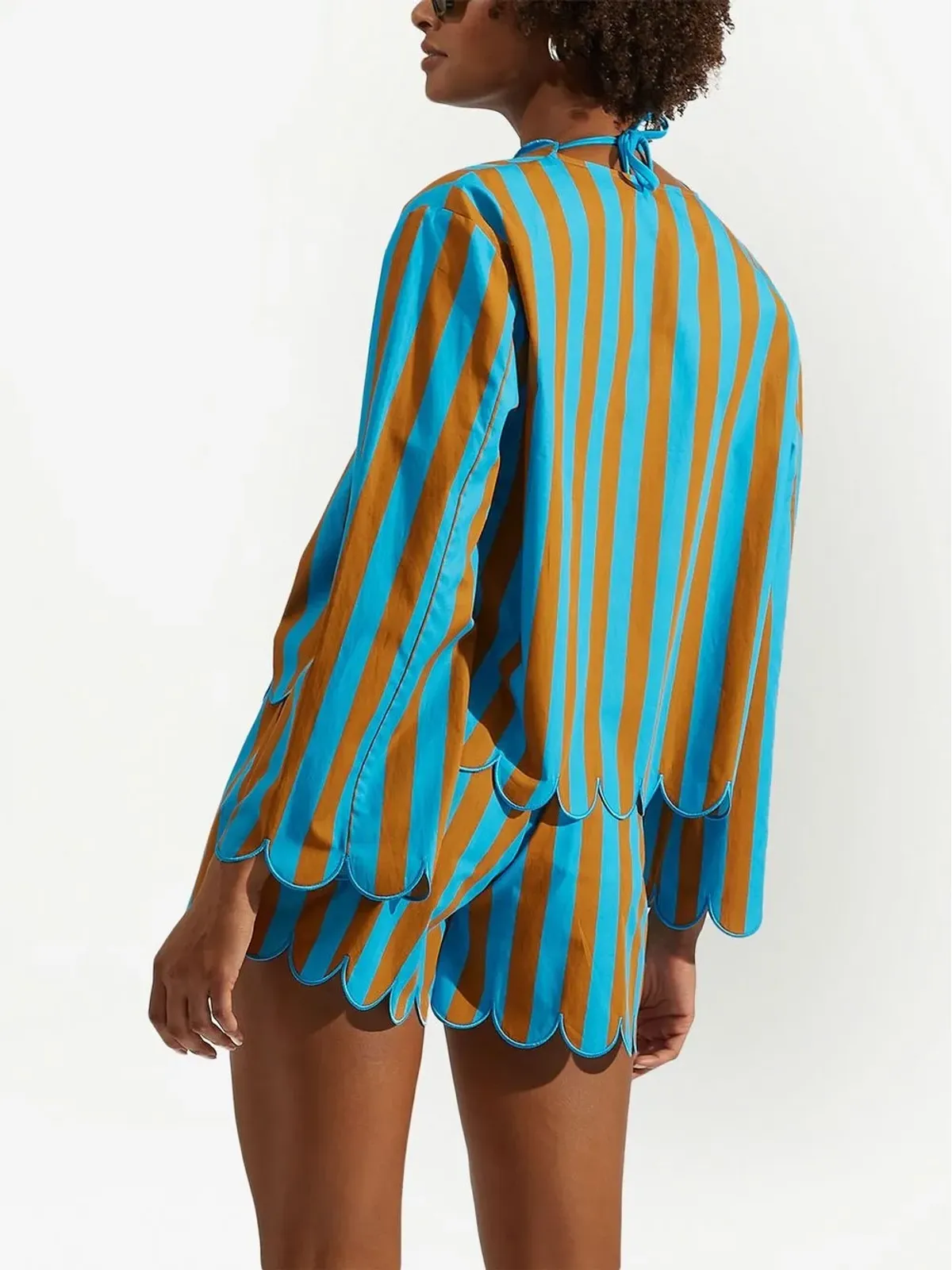 La DoubleJ vertical-stripe jacket - 画像3