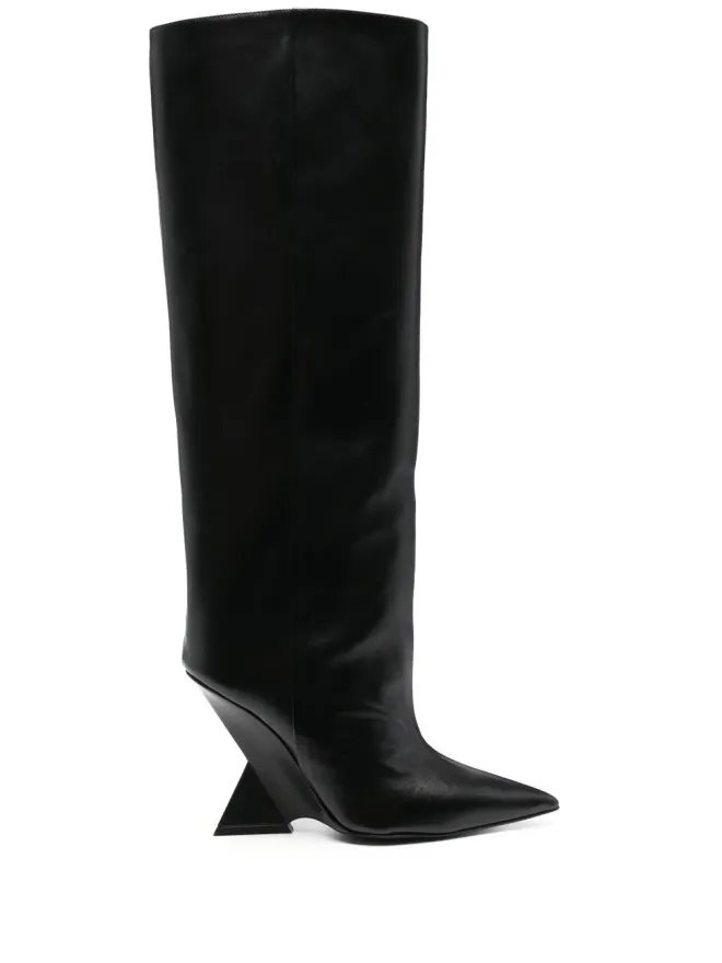 THE ATTICO The Attico Cheope knee-high 105mm ブーツ - ブラックの商品画像