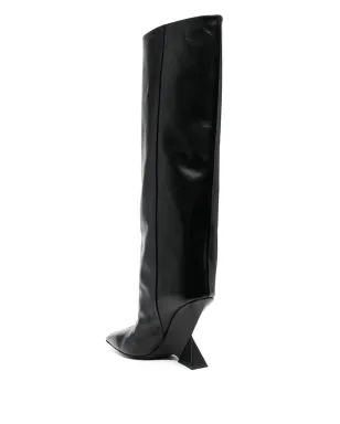 The Attico Cheope knee-high 105mm ブーツ - ブラック - サムネイル3