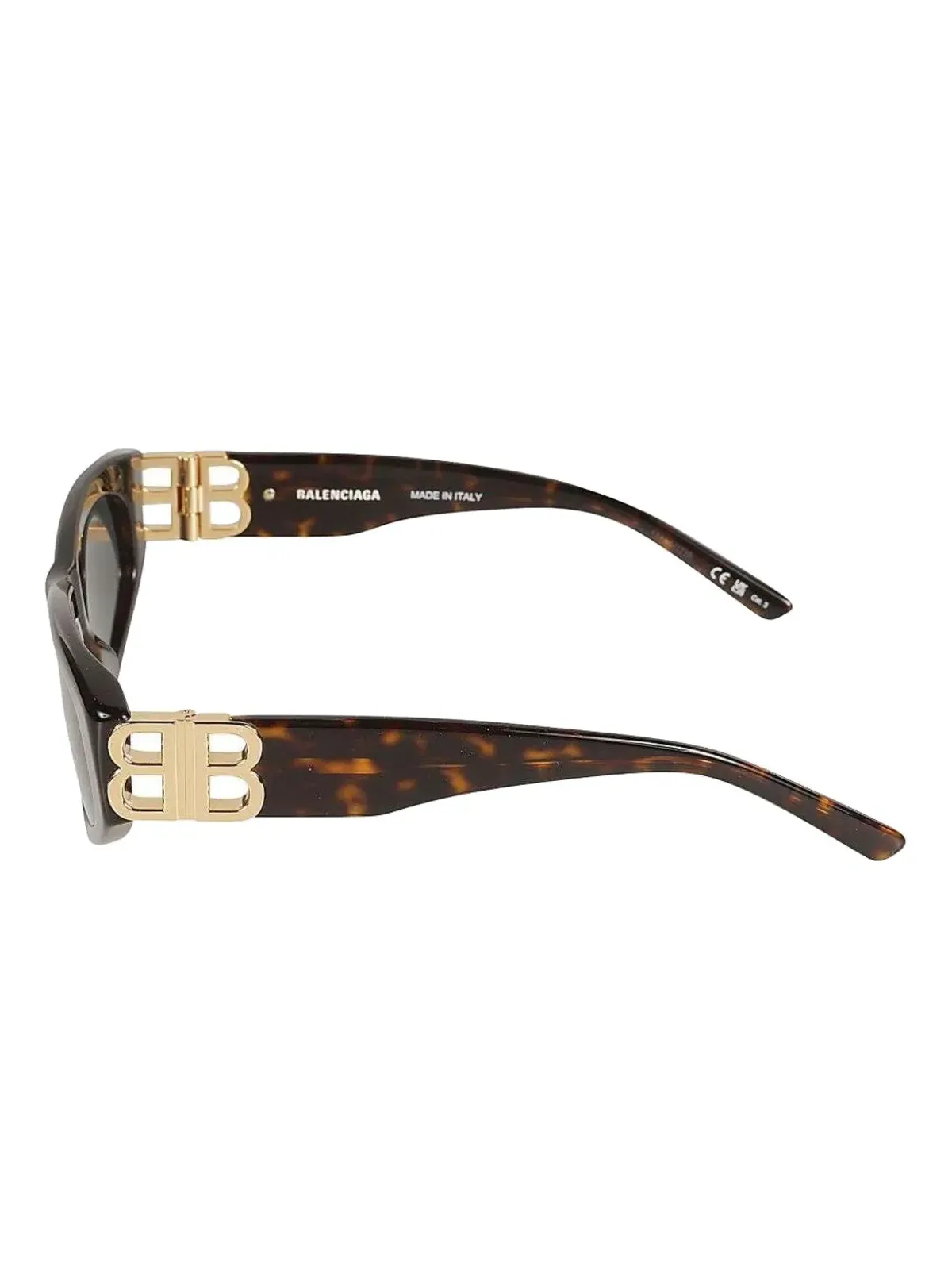 Balenciaga Eyewear Dynasty キャットアイフレームサングラス - Brown - 画像3