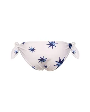 La DoubleJ side-tie star-print brief - White - サムネイル5