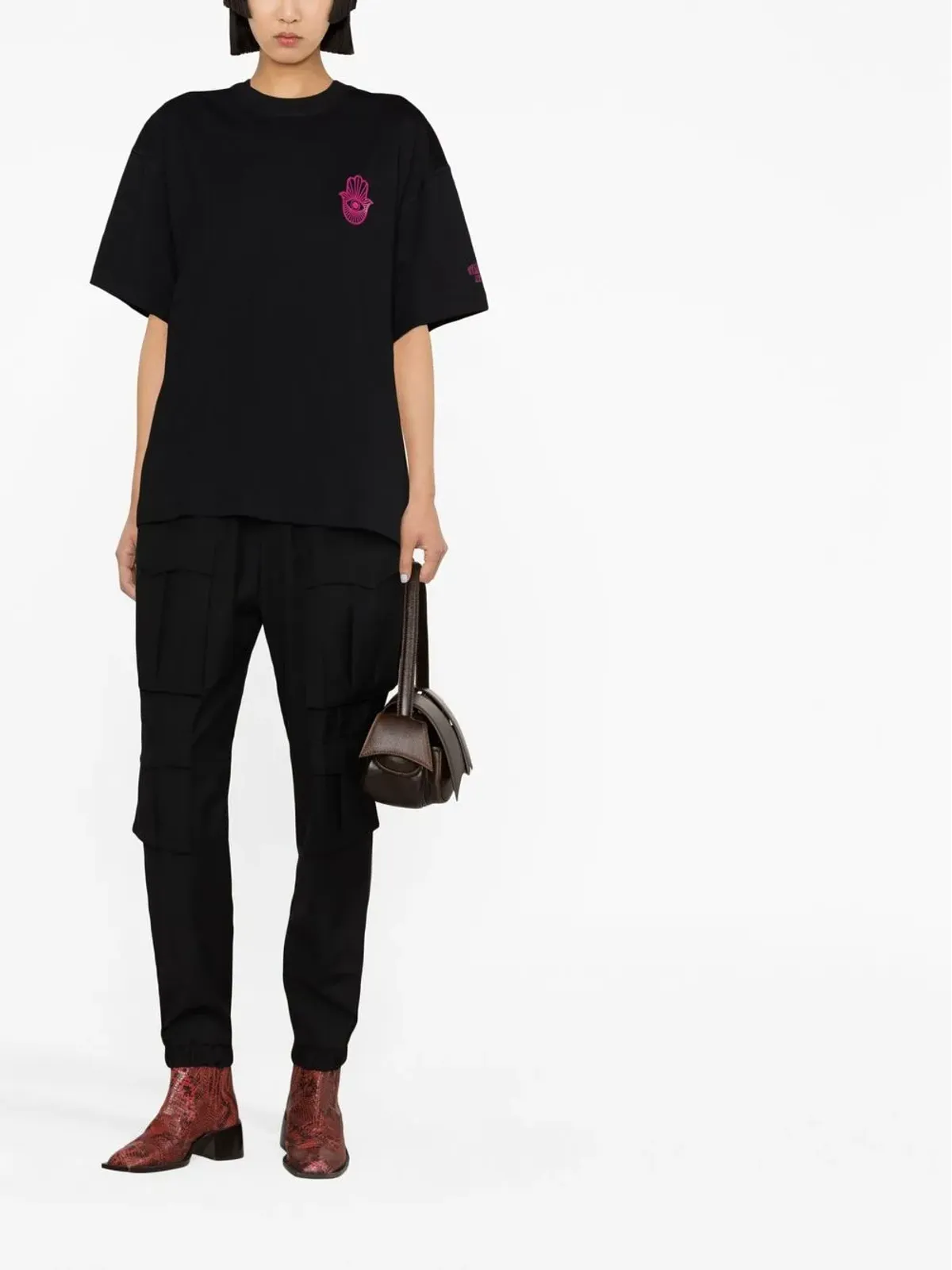 STAND STUDIO モチーフプリント半袖Tシャツ - 画像2