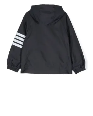 Thom Browne Kids ジップアップフード付きジャケット - サムネイル2