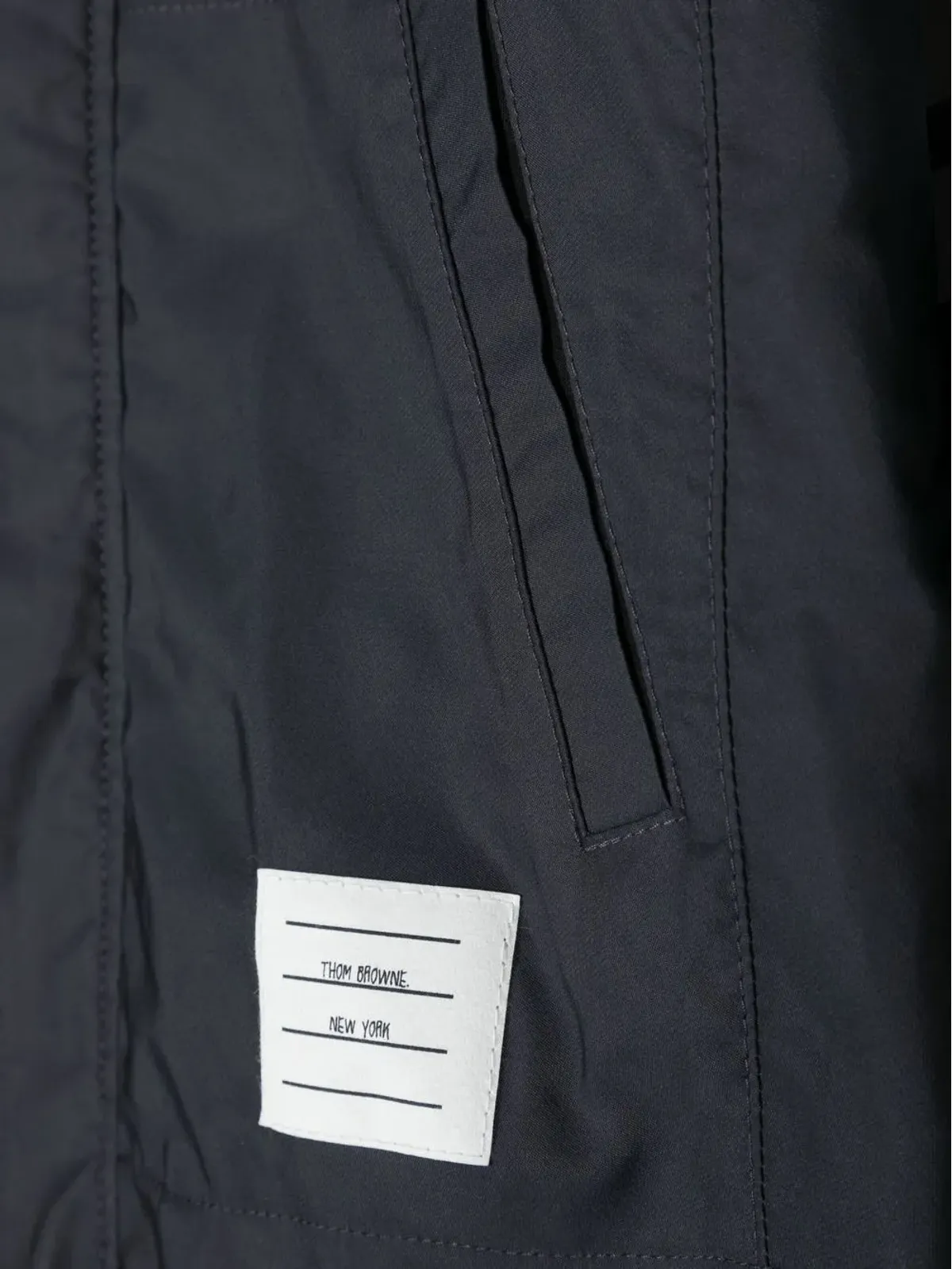 Thom Browne Kids ジップアップフード付きジャケット - 画像3
