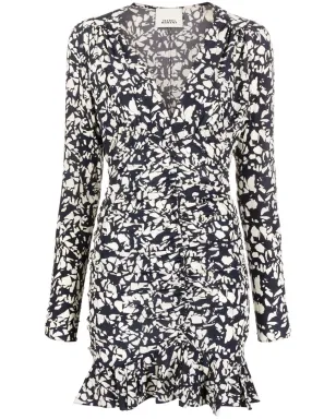 ISABEL MARANT Lara 花柄プリント ミニドレス - サムネイル1