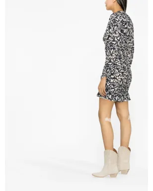 ISABEL MARANT Lara 花柄プリント ミニドレス - サムネイル3