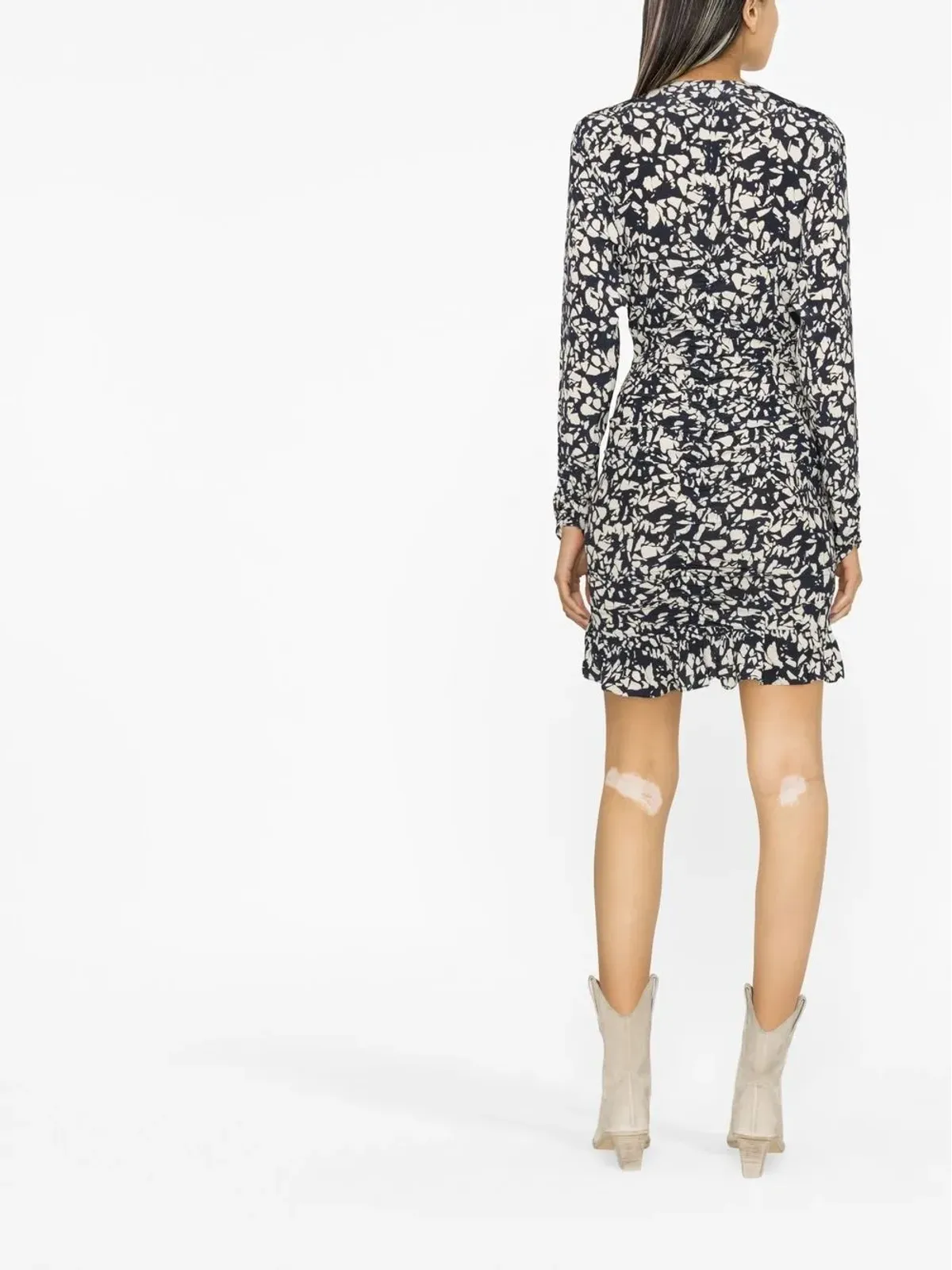 ISABEL MARANT Lara 花柄プリント ミニドレス - 画像4
